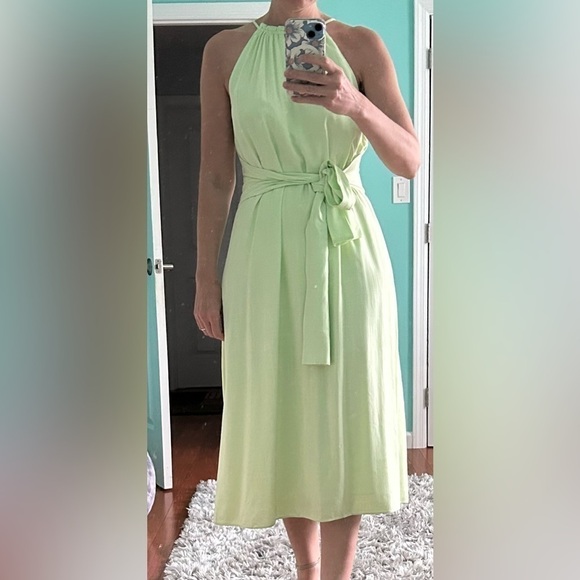 Ann Taylor Factory women pistachio summer dress - Picture 4 of 4